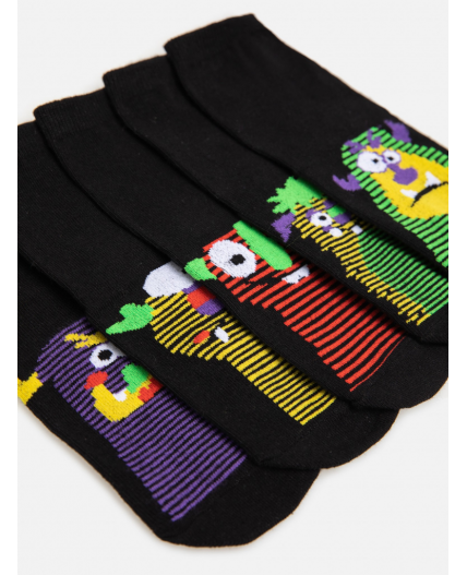 Носки детские в наборе из 5 пар Yoko цвет в ассортименте