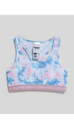 Бюстгальтер спортивный для девочек Zemba набивка