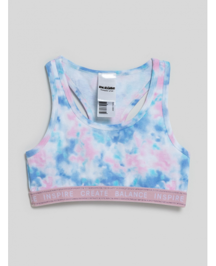 Бюстгальтер спортивный для девочек Zemba набивка