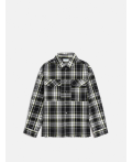 Куртка детская для мальчиков Alvaru черно-белая клетка