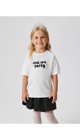 Футболка детская для девочек Bagdad белый