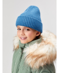 Шапка детская для девочек Besos голубой