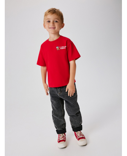 Футболка детская для мальчиков Claus красный