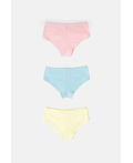 Трусы детские для девочек в наборе из 3шт Clozzi цвет в ассортименте