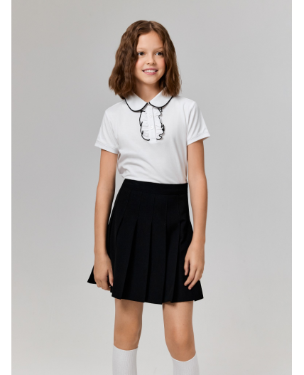 Блузка детская для девочек Djina белый