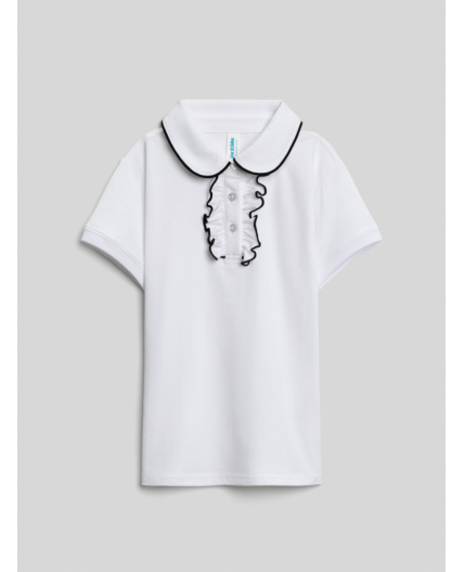 Блузка детская для девочек Djina белый