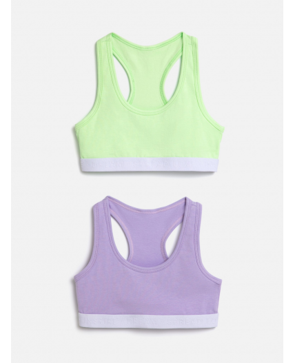 Бюстгальтер спортивный для девочек в наборе из 2 шт. Filkot цвет в ассортименте