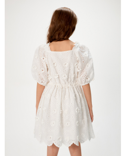 Платье детское для девочек Fly белый