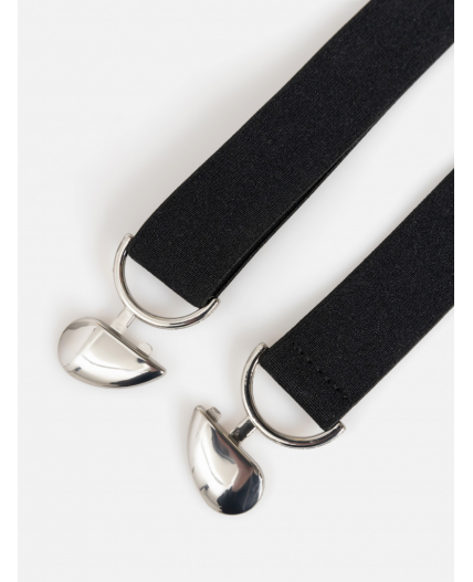 Ремень детский эластичный Gibzy черный