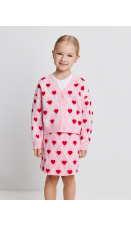 Кардиган детский для девочек Ginger разноцветный