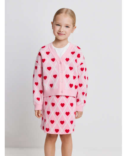 Кардиган детский для девочек Ginger разноцветный