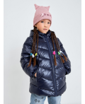 Куртка детская для девочек Goldy1 темно-синий