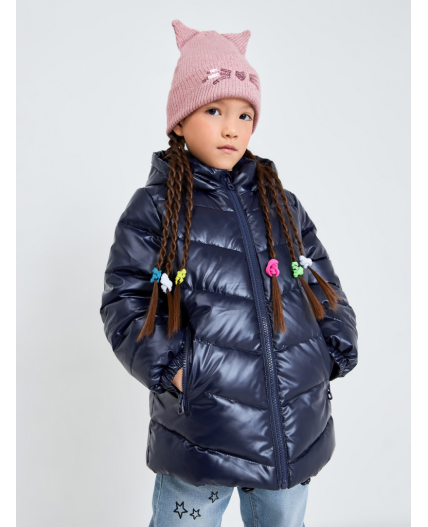 Куртка детская для девочек Goldy1 темно-синий