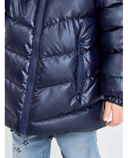 Куртка детская для девочек Goldy1 темно-синий