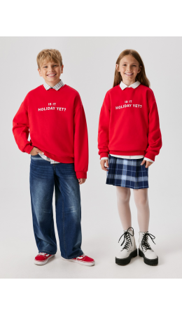 Джемпер детский для мальчиков Gryla красный