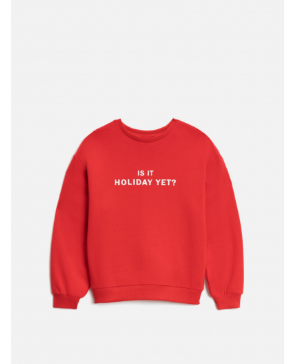 Джемпер детский для мальчиков Gryla красный