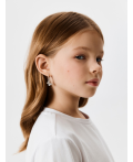 Серьги детские Isabela серебристый