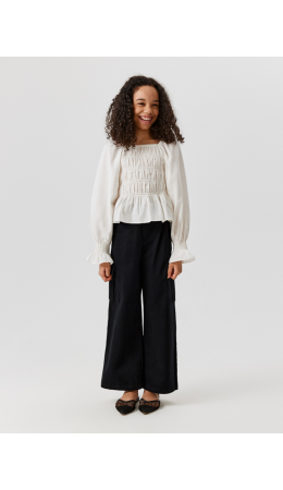 Брюки детские для девочек Jordans_pn черный