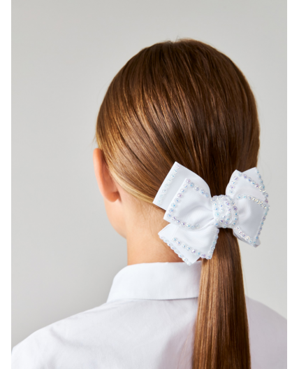 Резинка для волос детская Jumbo белый