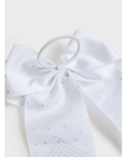 Резинка для волос детская Jumbo белый