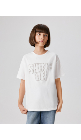 Футболка детская для девочек Kampala1 белый