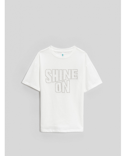 Футболка детская для девочек Kampala1 белый