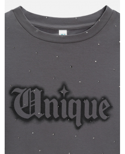 Футболка детская для девочек Kampala1 графитовый