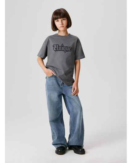 Футболка детская для девочек Kampala1 графитовый