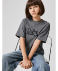 Футболка детская для девочек Kampala1 графитовый