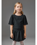 Блузка детская для девочек Kashmer_bl черный