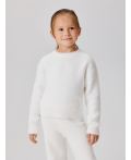 Джемпер детский для девочек Lika белый