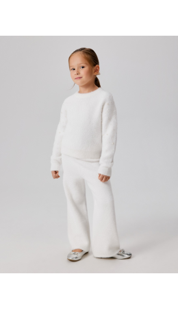 Брюки детские для девочек Lika pt белый