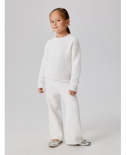 Брюки детские для девочек Lika pt белый
