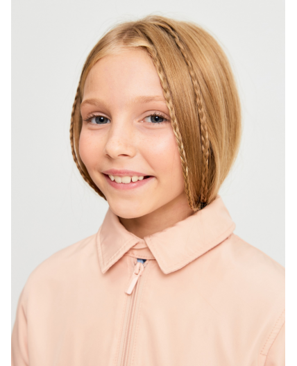 Плащ детский для девочек Lion бежевый