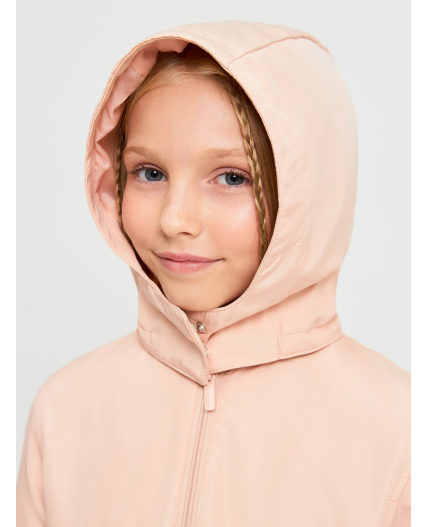 Плащ детский для девочек Lion бежевый