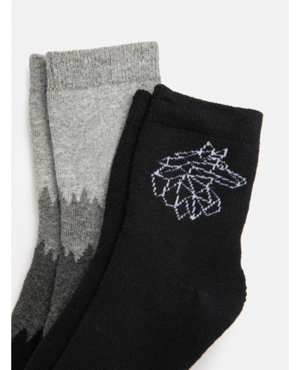 Носки детские в наборе из 2 пар Lotso цвет в ассортименте