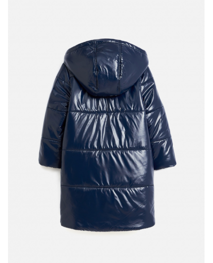 Пальто детское для девочек Magior фиолетовый