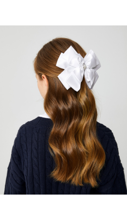 Заколка для волос детская Malone белый