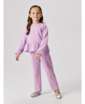 Комплект детский для девочек ((1)джемпер и (2)брюки) Masindi_set лавандовый