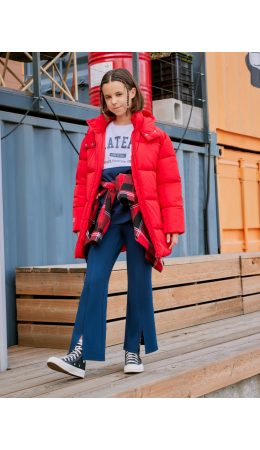 Куртка детская для девочек Matre красный