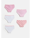 Трусы детские для девочек в наборе из 5 шт. Meisa цвет в ассортименте