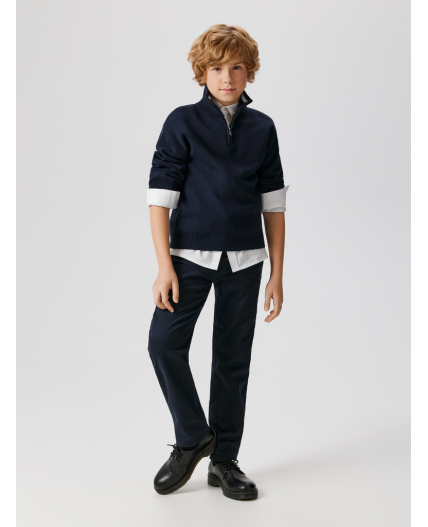 Брюки (утепленные) детские для мальчиков Neiman темно-синий