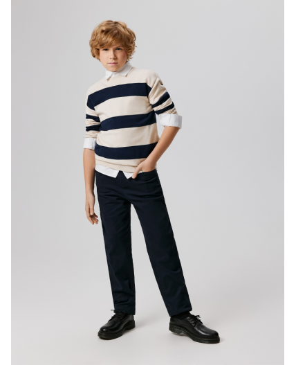 Брюки (утепленные) детские для мальчиков Neiman темно-синий