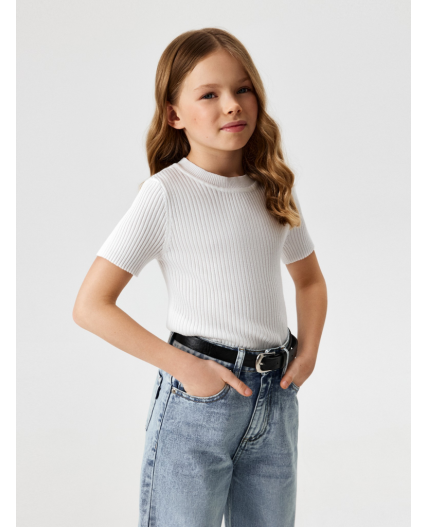 Джемпер детский для девочек Noemi молочный