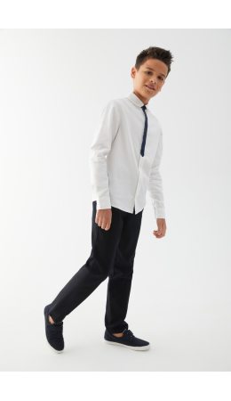 Сорочка верхняя детская для мальчиков Oliver белый