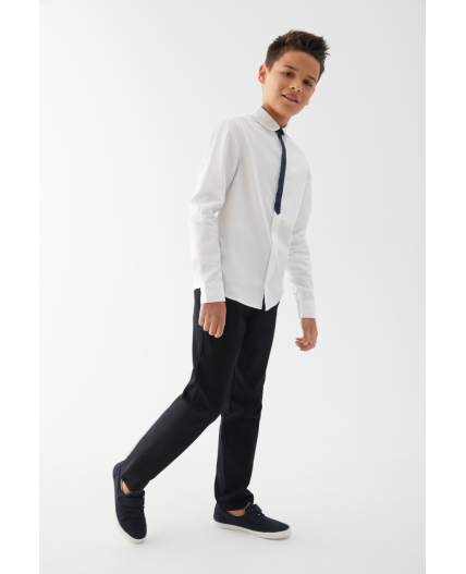 Сорочка верхняя детская для мальчиков Oliver белый