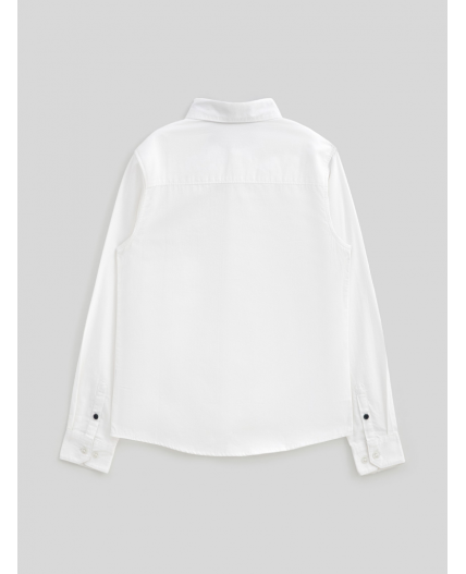 Сорочка верхняя детская для мальчиков Oliver белый
