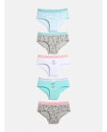 Трусы детские для девочек в наборе из 5 шт. Pariya цвет в ассортименте
