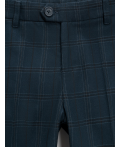 Брюки детские для мальчиков Pavel pt reg1 синяя клетка