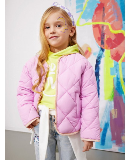 Куртка детская для девочек Rabili розовый